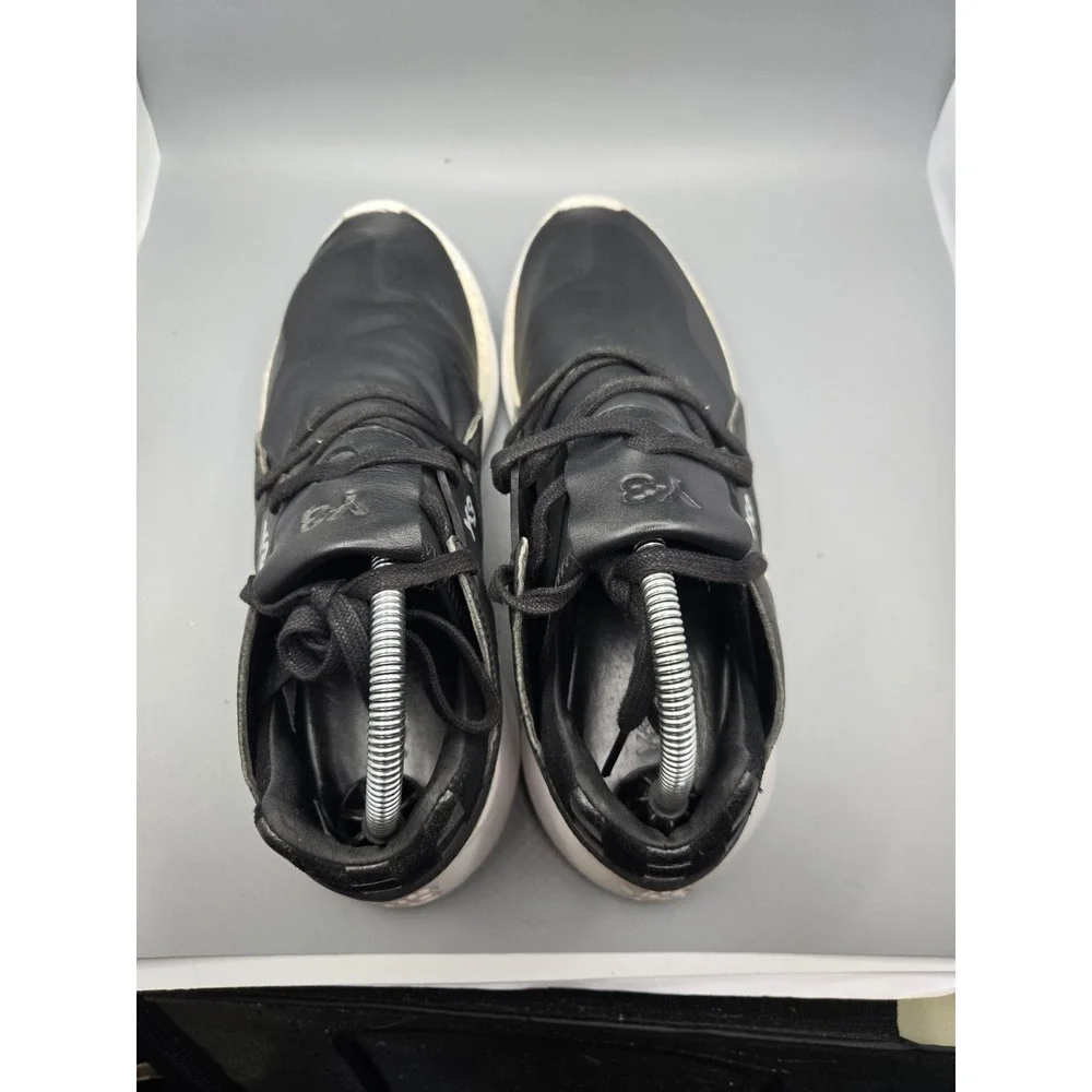 Adidas Y-3 QR Run Black White Sneakers Men's Size‎ 8 Yohji Yamamoto
